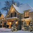 thumbnail image 2 of Indoor/Outdoor 500-Count LED Icicle Christmas Lights, Warm White, 50', Holiday Time, 2 of 6