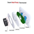 thumbnail image 2 of Thermostat Intelligent pour la Maison, Contrôle de Température Programmable Hebdomadaire, Protection IP20, Thermostat à Thermopompe avec Fonction de Verrouillage pour Enfant, 2 of 8