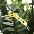 thumbnail image 4 of 200 piezas 21X2 CM etiqueta de jardinería etiqueta de plástico etiqueta colgante etiqueta de jardín vegetal, amarillo, 4 of 4