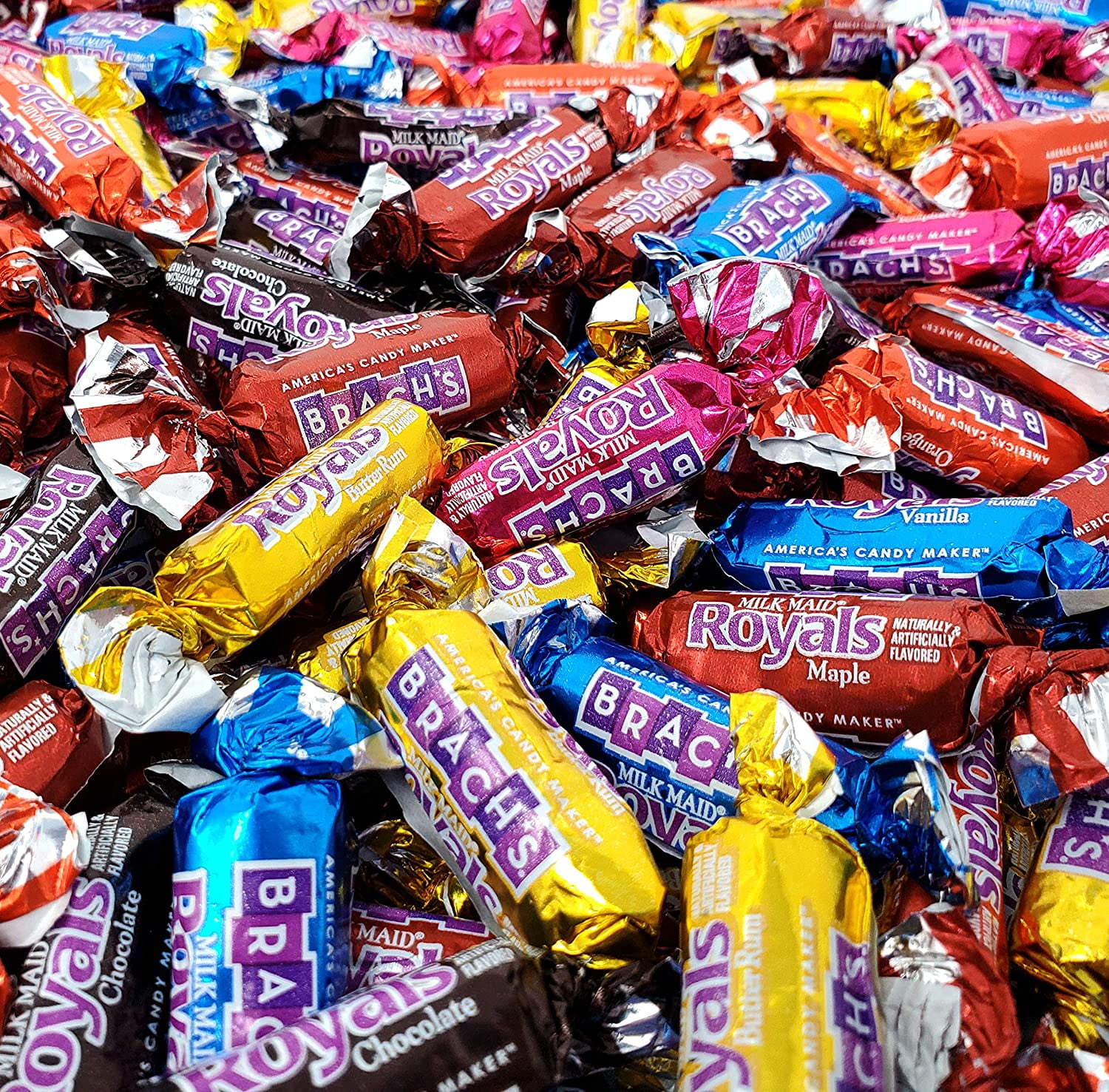 Brach s Milk Maid Royals Caramel Candy Bulk Assorted Flavors 4Lbs brach-s-milk-maid-royals-caramel-candy-bulk-assorted-flavors-4lbs