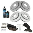 thumbnail image 2 of TRQ Front & Rear Premium Ceramic Brake Pad & Coated Rotor Kit w/Fluids for F150 BKA23168 Fits select: 2015-2017 FORD F150, 2 of 6