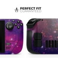 thumbnail image 2 of Design Skinz - Compatible with Steam Deck - Skin Decal Protective Scratch-Resistant Removable Vinyl Wrap Cover - Vibrant Sparkly Pink Space, 2 of 5