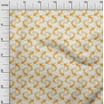 thumbnail image 2 of oneOone Cotton Silk Mustard Yellow Fabric Koi Fish Ocean Sewing Craft Projects Fabric Prints By Yard 42 Inch Wide, 2 of 4