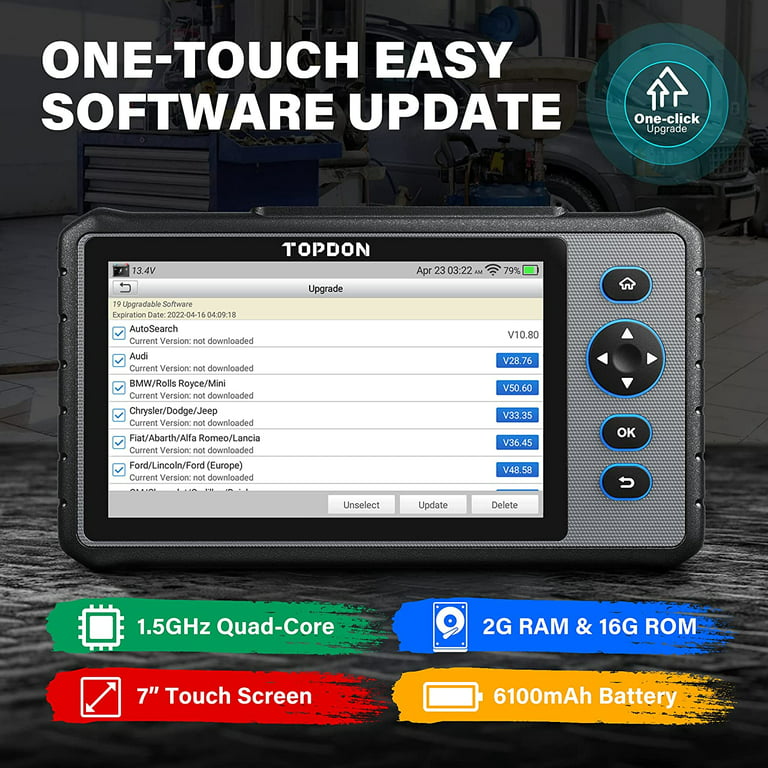 TOPDON ArtiDiag 800BT New Released OBD2 Scanner For Sale& Lifetime Fre –  VXDAS Official Store