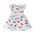 thumbnail image 1 of Children Princess Dress Colorful Dinosaur Pattern Skirt, 1 of 6