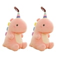 thumbnail image 1 of 2x Juguete de Peluche de Peluche, Dinosaurio de Peluche de Bebé, Muñeco de Peluche de Dinosaurio Suave, Cumpleaños para Niños Y Adultos, 1 of 9