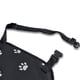 thumbnail image 2 of Portador de coche plegable para mascotas con correa de seguridad, color negro JM, 2 of 4