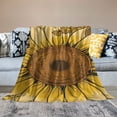 thumbnail image 2 of Chilfamy Sunflower Butterfly Throws Blanket Women Gifts Soft Flannel  Lightweight Couch Sofa Bed, 2 of 6