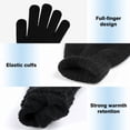 thumbnail image 5 of Cooraby 3 Pairs Kid's Winter Gloves Thick Warm Knitted Gloves Children Cold Weather Gloves, 5 of 7