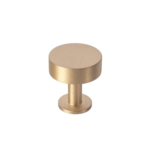Lew's Hardware Série de Barres 31-001 Bouton d'Armoire en Laiton Massif (Commutateur de Disque)