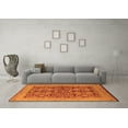 thumbnail image 3 of Ahgly Company Indoor Rectangle Oriental Orange Industrial Area Rugs, 3' x 5', 3 of 4