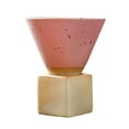 thumbnail image 1 of Ceramic Mini Espresso Cups，Coarse Pottery Espresso Cup Creative Tea Cup with Base，6.7oz Cone Funnel Coffee Cup，For Any Kitchen or Cafe, 1 of 9