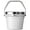 White, variant on 7L Insulated Ice Bucket with Lid，Double Wall Vacuum Stainless Steel Beverage Bucket Keeps Frozen Longer，Holds 6 Longnecks or 3 Bottles of Wine，for Cocktail, Champagne, Large Parties(White)