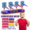 thumbnail image 6 of Electronic Shooting Targets for Nerf, Auto Reset Digital Target with LED Light, Shooting Targets Toy for Kids Boys Girls 4 5 6 7 8 - Blue, 6 of 8