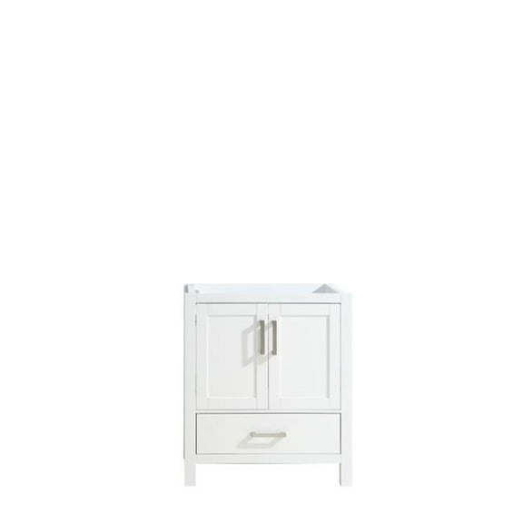 30 in. Jacques Vanity with Cabinet, White