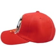 thumbnail image 2 of Native Pride Dreamcatcher Wolf Red Embroidered Cap Hat, 2 of 5