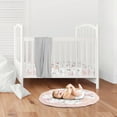 thumbnail image 2 of Sweet Jojo Designs Watercolor Floral Pink Grey and White Baby Play Mat, 2 of 4