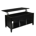 Zimtown Lift Up Top Coffee Table with Hidden Compartment End Rectangle