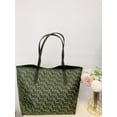 thumbnail image 2 of Coach CF342 City Tote With Coach Monogram Print IN Green, 2 of 5