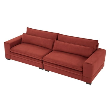 Camero Pillowback Loveseat, Fabric, Navy Blue - Walmart.com