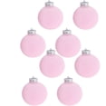 thumbnail image 1 of 8 bolas navideñas de terciopelo para árbol de Navidad, adornos de terciopelo para árbol de Navidad, bolas de terciopelo de 8 cm, adornos navideños de terciopelo para fiestas navideñas, liquidación., 1 of 7