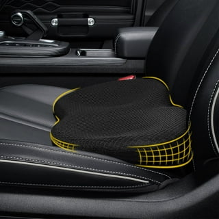 WAASHOP Driver Seat Cushion, Memory Foam Car Seat Cushion for Short  People Heightening Seat Pad for Cars Front Seats Office  Chair/Wheelchair/Truck Ergonomic Cushions : Everything Else