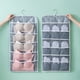 thumbnail image 1 of XWSHYW Contenedores de Almacenamiento Bolsa de Almacenamiento de Doble Cara No Tejida, Lavable, para Guardarropa, con Múltiples Bolsillos, para Colgar Sujetadores, para Puerta Trasera, 12+18, 1 of 4