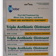 First Aid Triple Antibiotic Ointment 1oz Tube -3 Pack