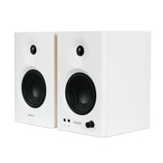 Edifier MR4 Powered Studio Monitor Speakers, 4 Active Near-field Monitor Speaker - White (Pair)