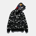 thumbnail image 1 of [Hombres Y Mujeres] Sudadera Con Capucha De Tiburón De Bape Casual Harajuku Abrigo Camuflaje Sudaderas Streetwear Cadera Chamarra Deportepangjing, 1 of 4