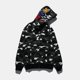 thumbnail image 1 of [Hombres Y Mujeres] Sudadera Con Capucha De Tiburón De Bape Casual Harajuku Abrigo Camuflaje Sudaderas Streetwear Cadera Chamarra Deportepangjing, 1 of 4