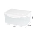 thumbnail image 3 of Latrodar Foods Storage Containers With Lids Removable Divided Platter Foods Storage Containers With 4 Compartment Refrigerator Organizer Bins Foods Storage O, 3 of 5