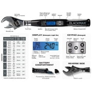 BlackMAX CPS Adjustable Digital Torque Wrench