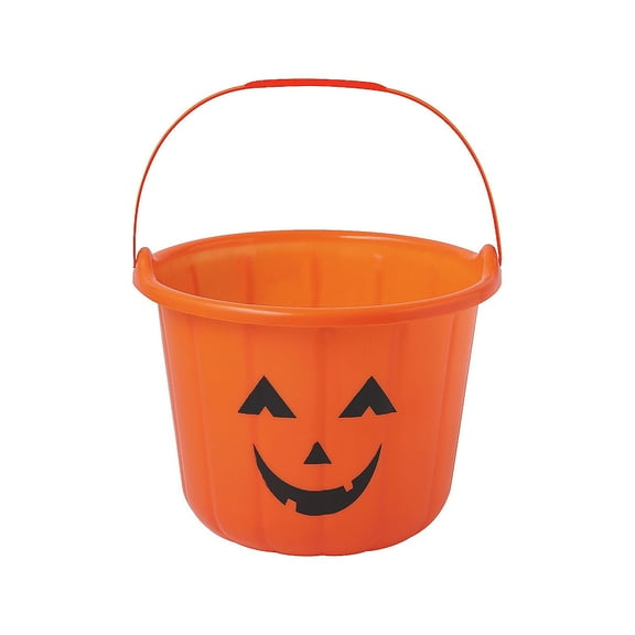 Jol Trick Or Treat Bucket - Party Supplies - 12 Pieces