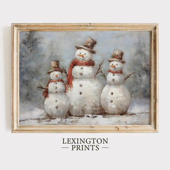 Vintage Christmas Santa Print, Christmas Decor, Wall Art, Neutral Santa Holding Tree Drawing Winter Forest Holiday Poster | 24206- Wall Art Print, 8x12 UNFRAMED