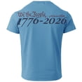thumbnail image 4 of Hogleaql Usa Flag Tee Shirt for Men 4th Of July Crew Neck American Flag Short Sleeve Tops Patriotic Casual Independence Day Themed Loose Pullover Light Blue 3XL, 4 of 5