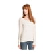 thumbnail image 1 of Aeropostale Sheer Hi-Lo Knit Sweater para mujer, blanco roto, extragrande, 1 of 2