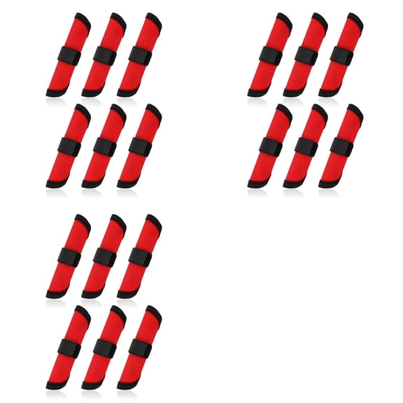 18pcs Lure Wrap, Fishing Lure Covers Lure Gloves Fish Hook Protectors Lure Guard for Fishing Rod
