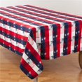 thumbnail image 1 of Saro Lifestyle 70 x 160 in. Rectangular Checkered & Stars Tablecloth - Multi Color, 1 of 1