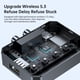thumbnail image 2 of Adaptador Audio NFC Receptor Compatible Con Dientes 5.3 Soporte TF U Disk Play Azul, 2 of 8