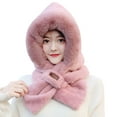thumbnail image 5 of Women's Soft Faux Fur Infinity Scarf & Infinity Hood Scarf Head Scarf Wrap, 5 of 8