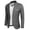 Gray, variant on COOFANDY Casual Slim Fit One Button, Blazer & Sport Coat & Suit Jacket, Men's