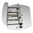 thumbnail image 5 of Musiclily Pro 57mm(2-1/4 inch) Dual Load 4-String Bass Bridge for Music Man Style Bass, Chrome, 5 of 5