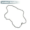 thumbnail image 5 of Unique Bargains NO.11127582245/11127552280/11427537293/11427525335 Valve Cover Gasket for BMW 128i 323i 328i X3 Z5 1 Set, 5 of 6