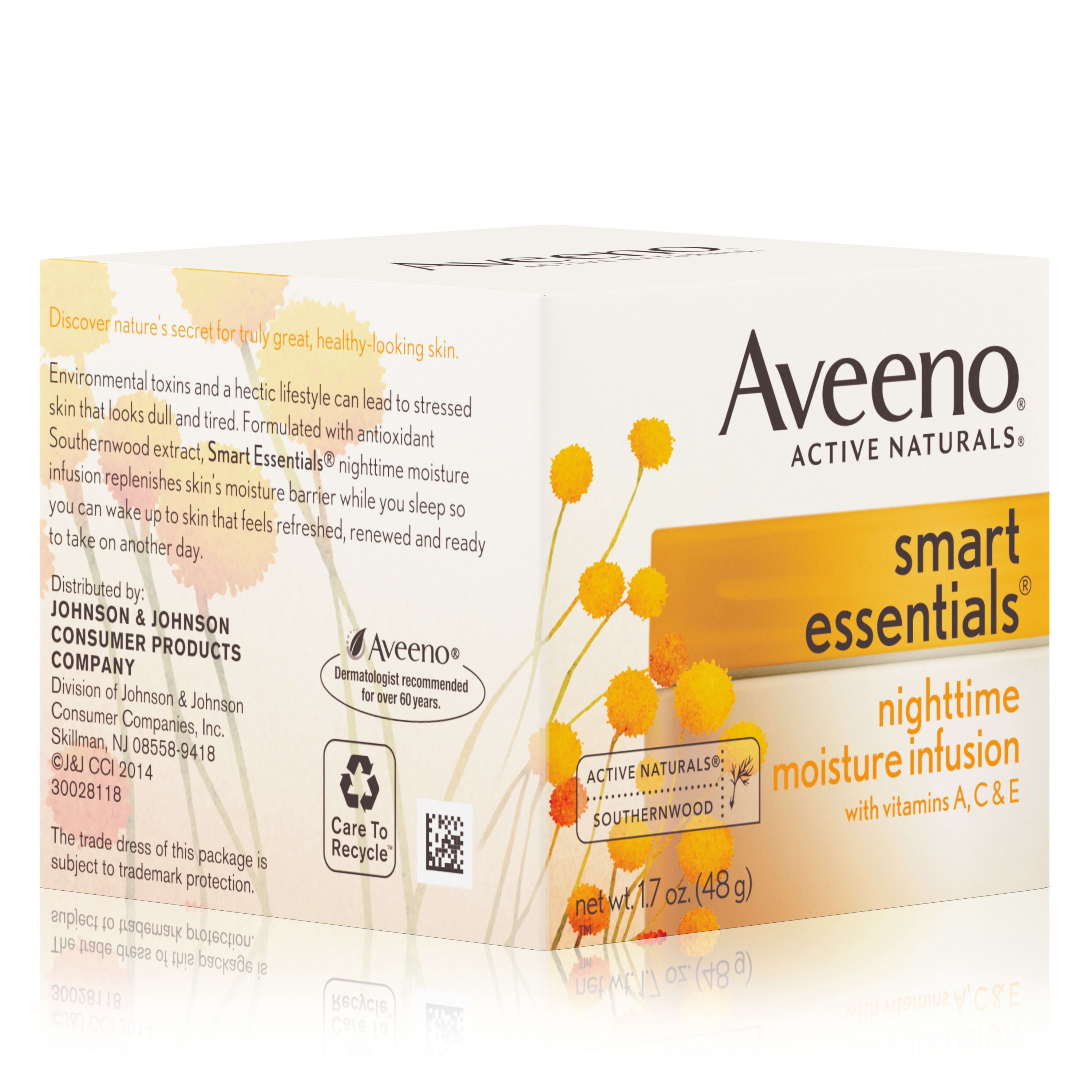 aveeno smart essentials nighttime moisture infusion