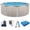 Phoenix, variant on Aquarian Phoenix Steel Outdoor Above Ground Swimming Pool Kit, Gray