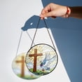 thumbnail image 3 of Stained Glass Cross And Dove Suncatcher Christian Window Decor Gift For Mom 4318276689 7077, 3 of 4
