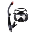 thumbnail image 2 of Buceo Snorkel shamjiam Antivaho Gris Máscara de Snorkel, 2 of 9
