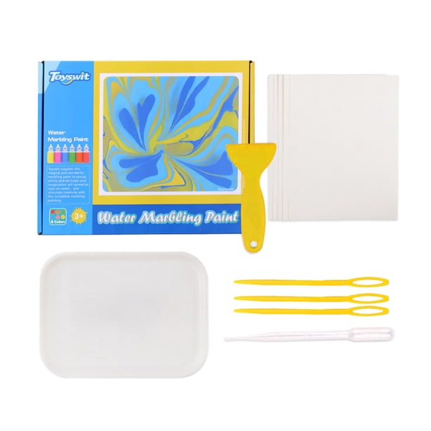 Partheme Novelty Toys 2 Counts Children's Water Extension Painting Set Floating Water Painting Diy Material96ml multicolor