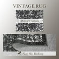 thumbnail image 5 of Washable Rugs 9 x 12 Rug for Living Room Vintage Rug Non Slip Large Area Rug Soft Non Shedding Throw Rugs Stain Resistant Carpet for Bedroom Office Dining Room Nursery Black 9'x12', 5 of 8
